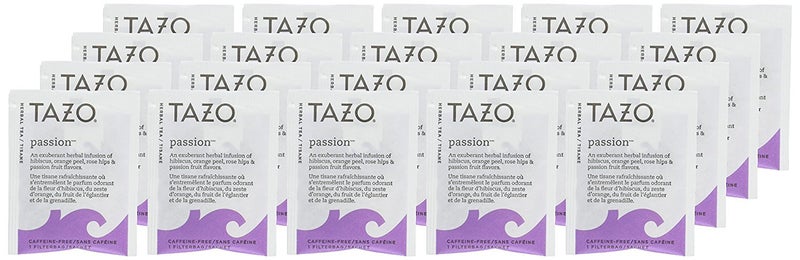 Tazo Passion Herbal Tea Filterbags, 20 Count - Image 3